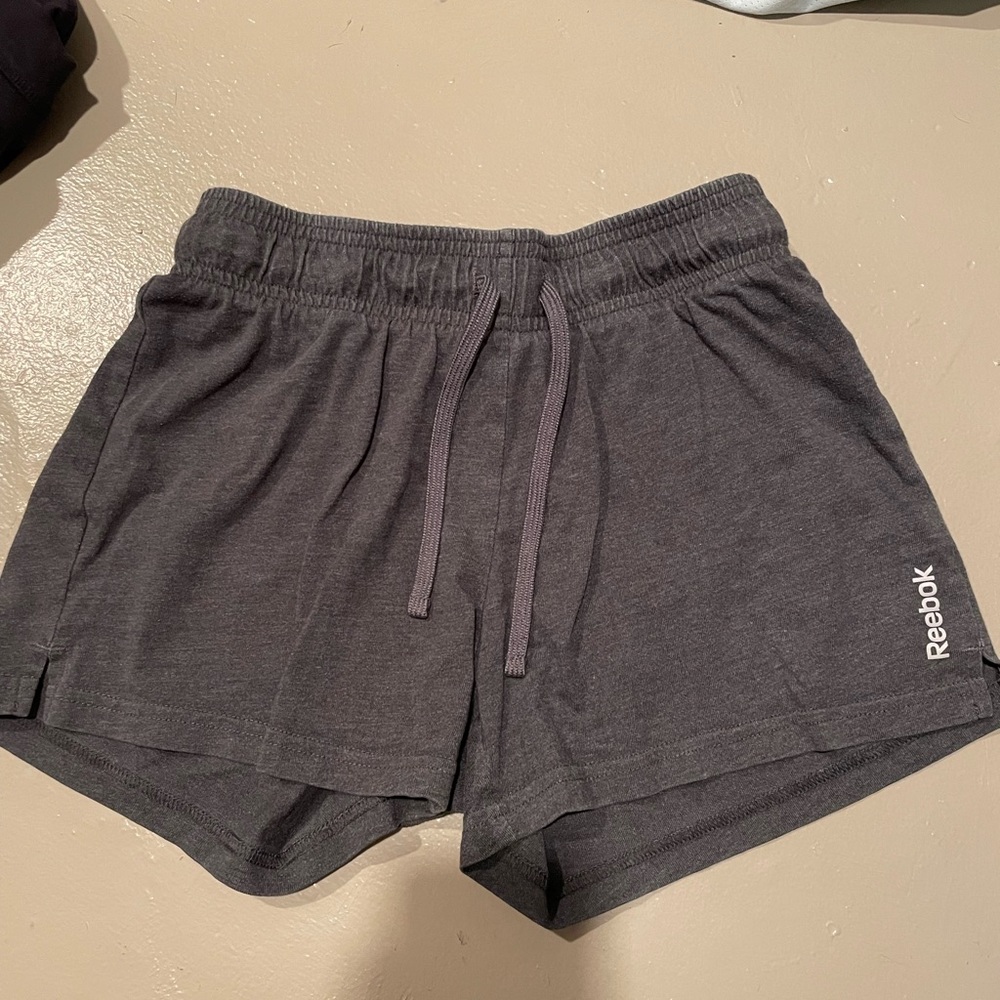 Nice dark grey soft fabric shorts